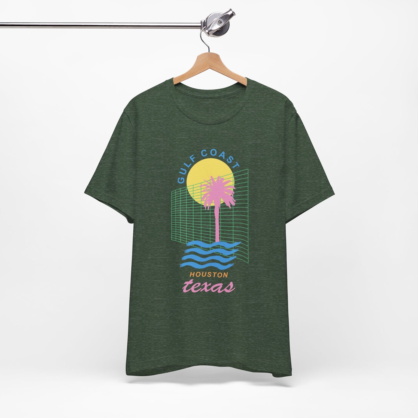Gulf Coast Houston Shirt, HTX Retro 80's Vibes