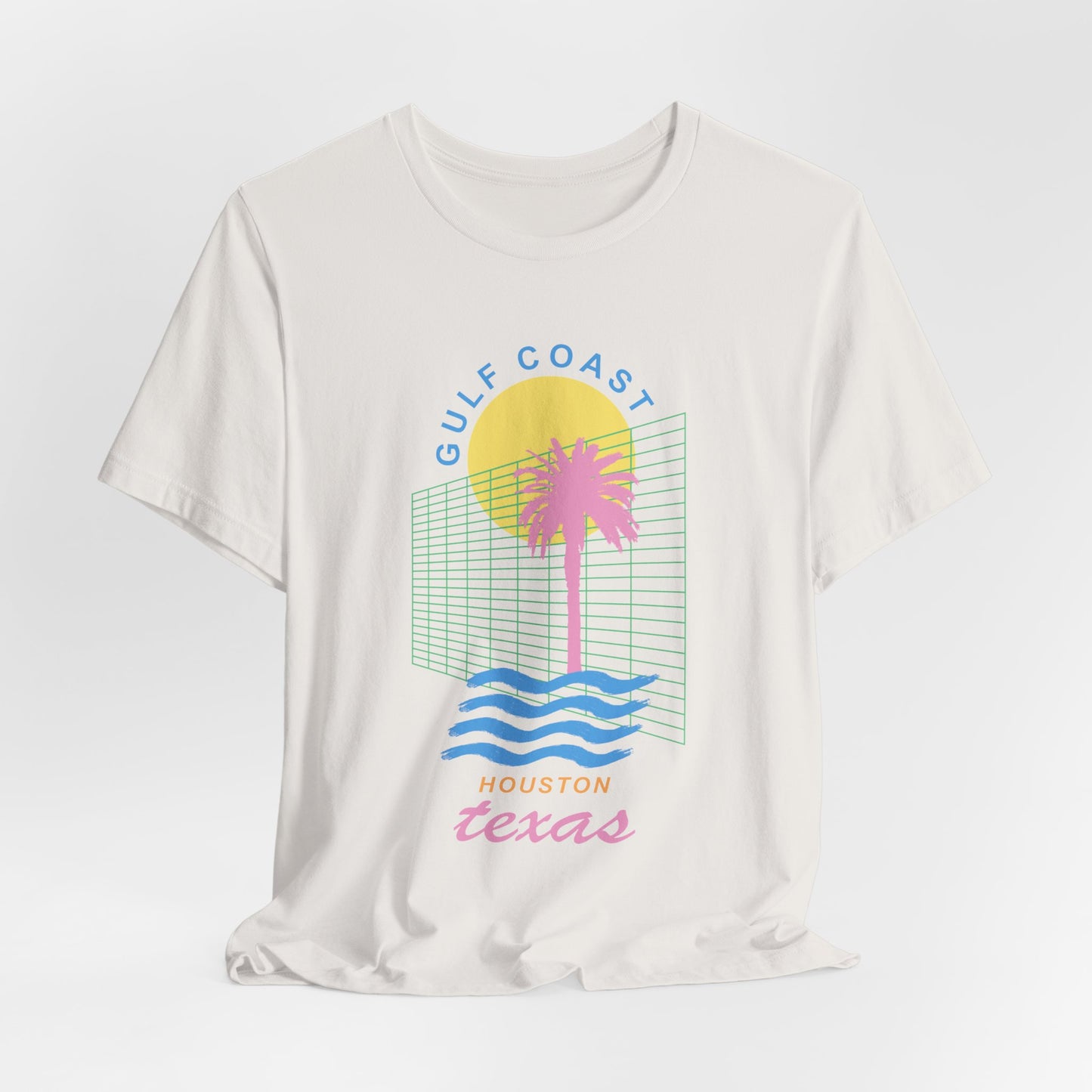 Gulf Coast Houston Shirt, HTX Retro 80's Vibes