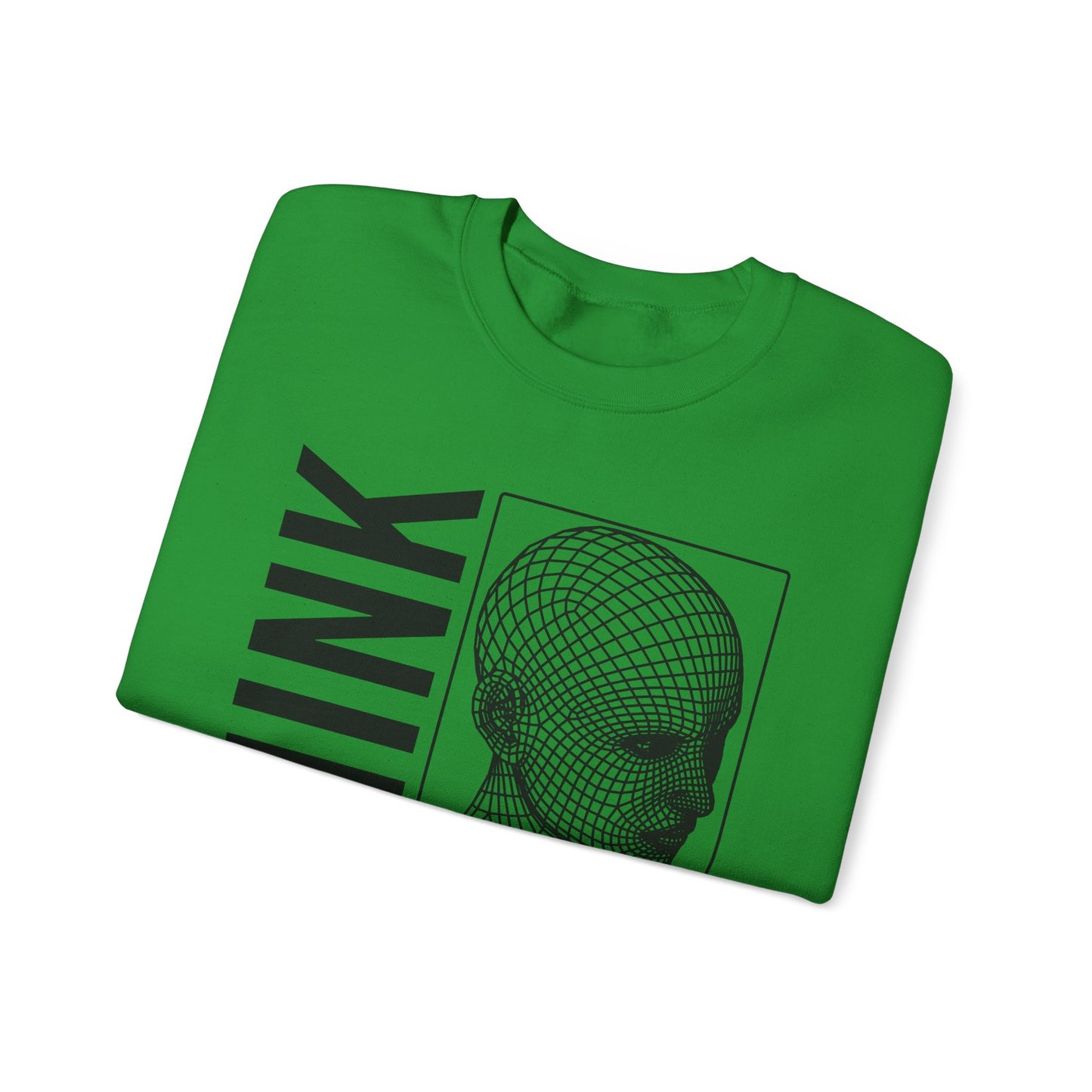 THINK It's Not Illegal Yet - Unisex Heavy Blend Sweatshirt Sweater Streetwear - Cyberpunk Vaporwave Aesthetic