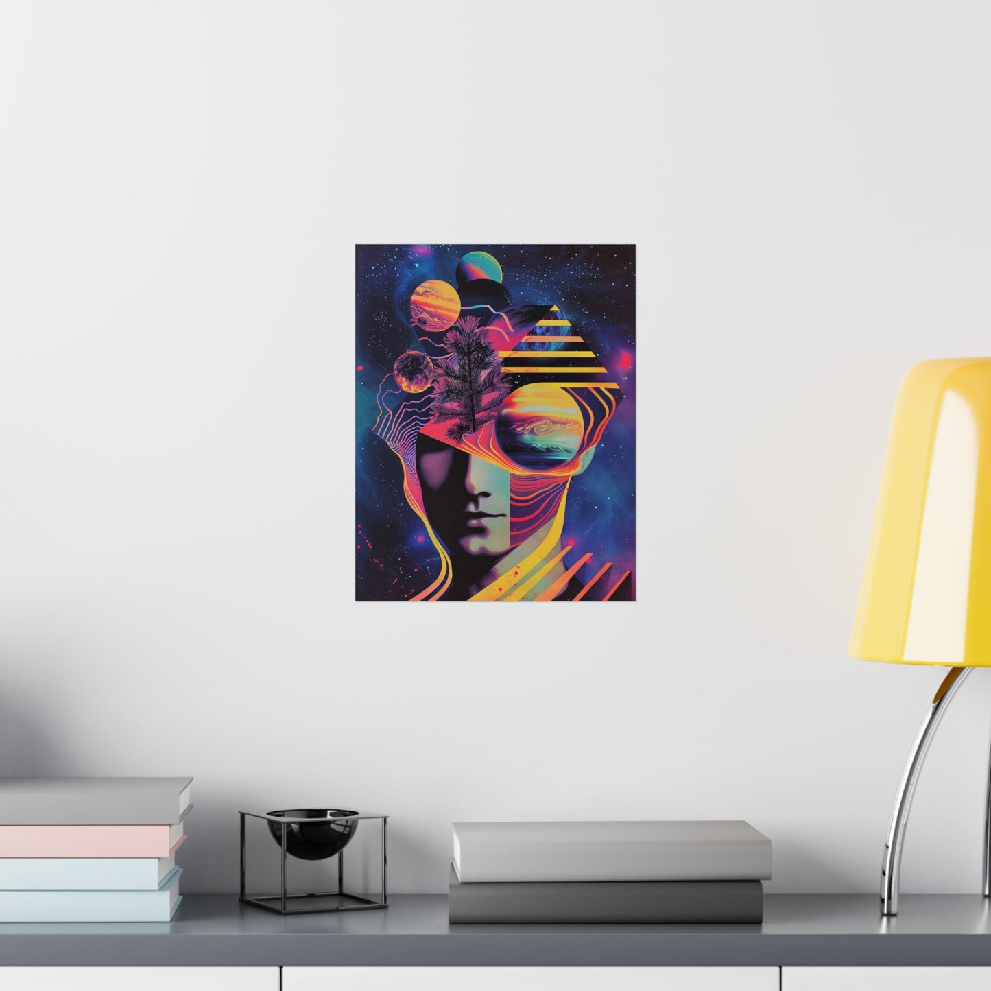Cosmic Intentions III Poster Art Print | Retro Psychedelic Poster