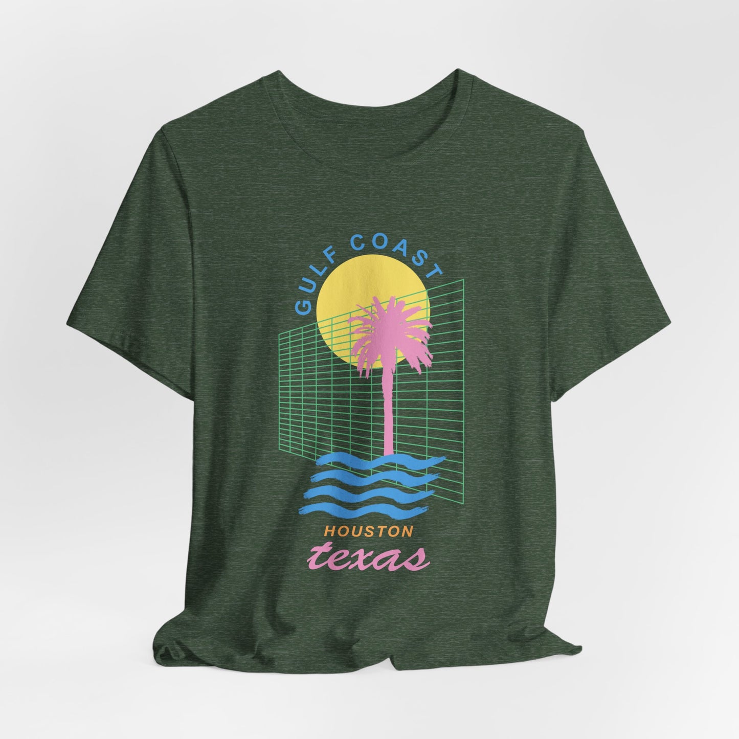 Gulf Coast Houston Shirt, HTX Retro 80's Vibes