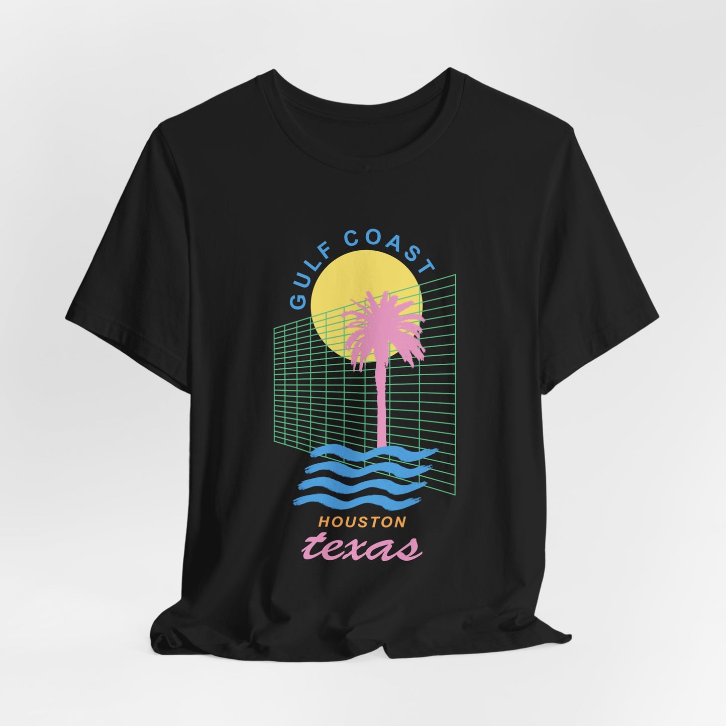 Gulf Coast Houston Shirt, HTX Retro 80's Vibes