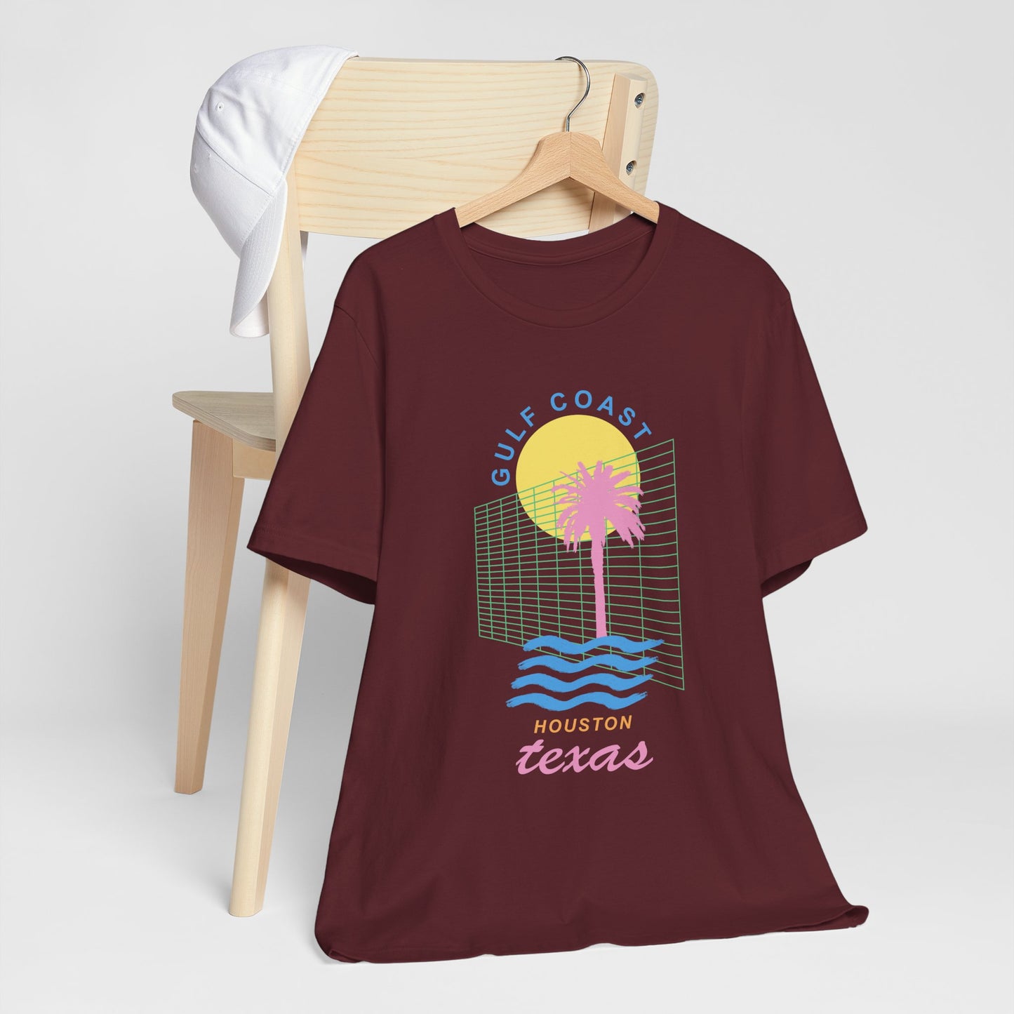 Gulf Coast Houston Shirt, HTX Retro 80's Vibes