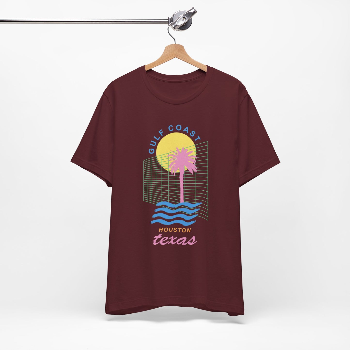 Gulf Coast Houston Shirt, HTX Retro 80's Vibes