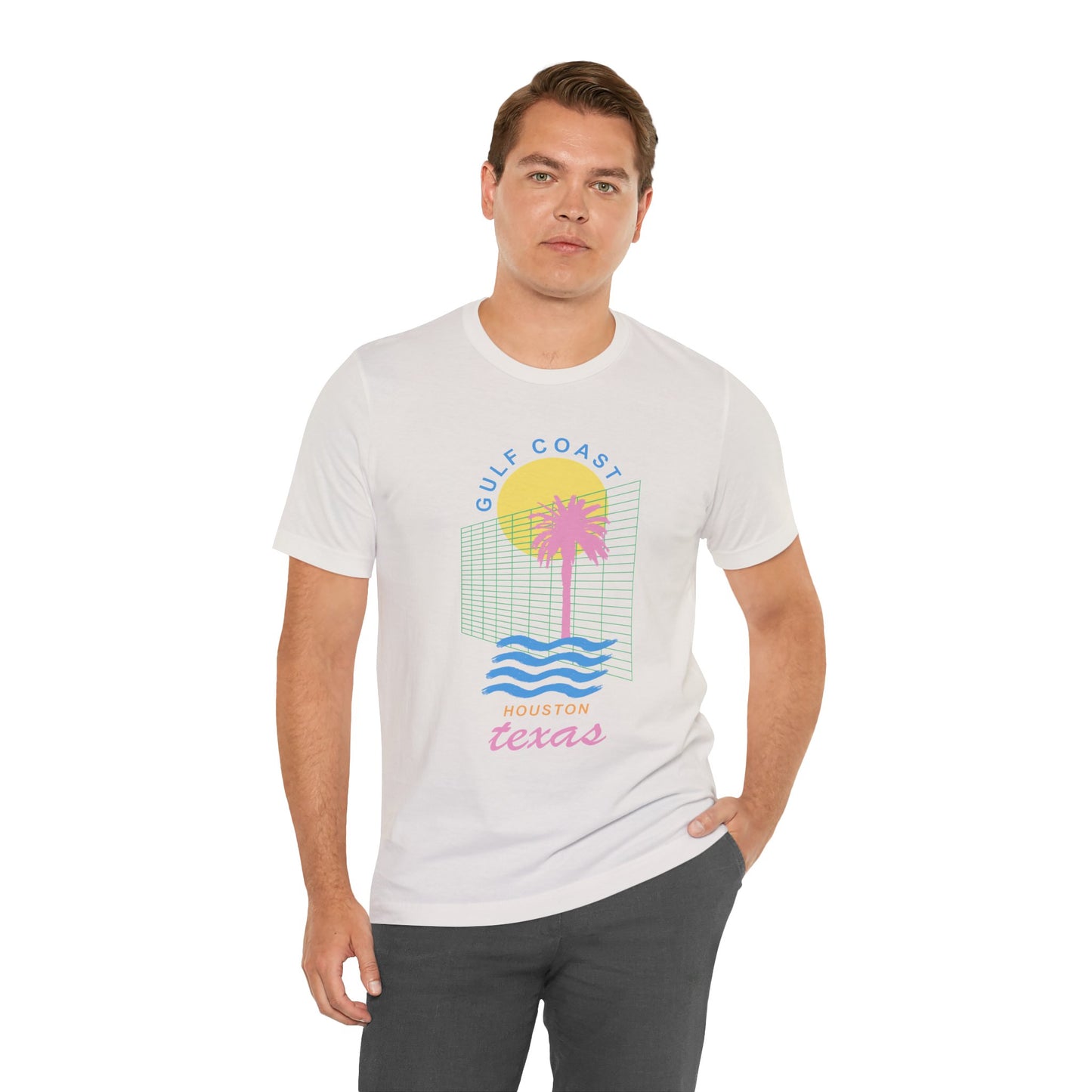 Gulf Coast Houston Shirt, HTX Retro 80's Vibes