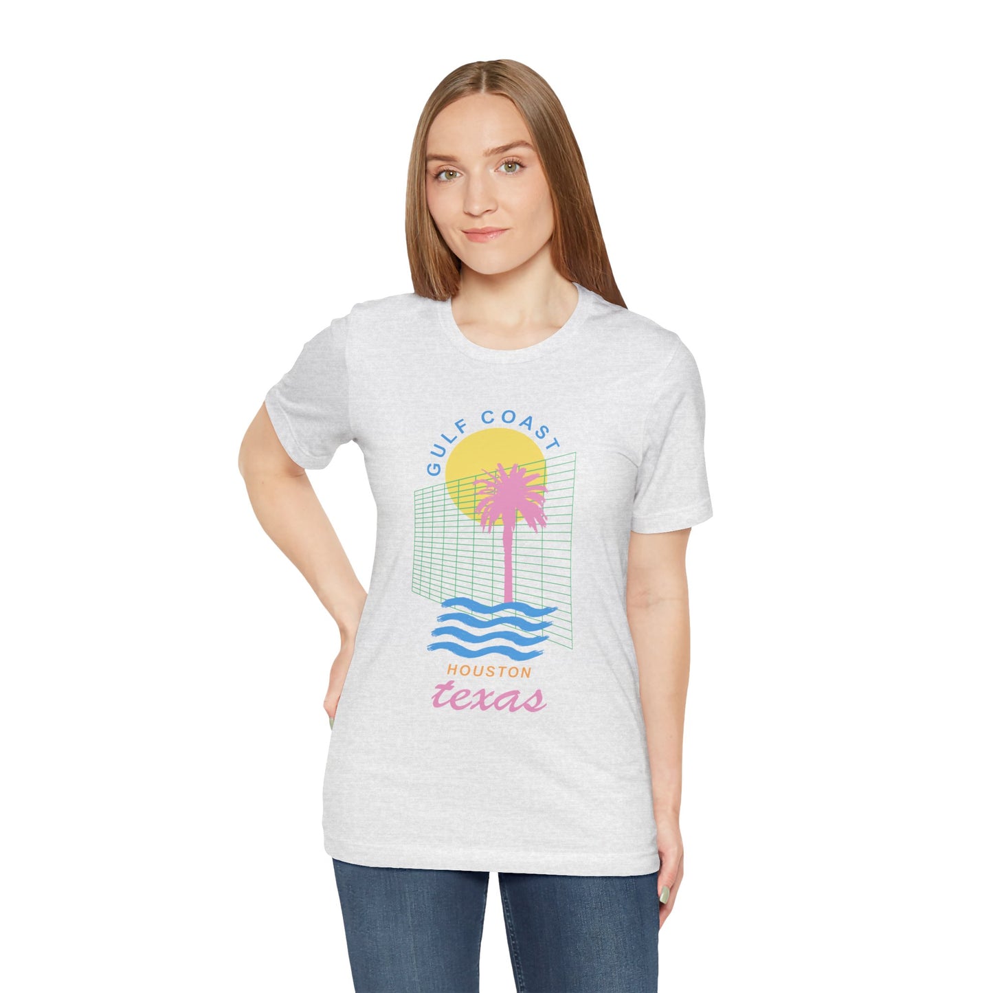 Gulf Coast Houston Shirt, HTX Retro 80's Vibes