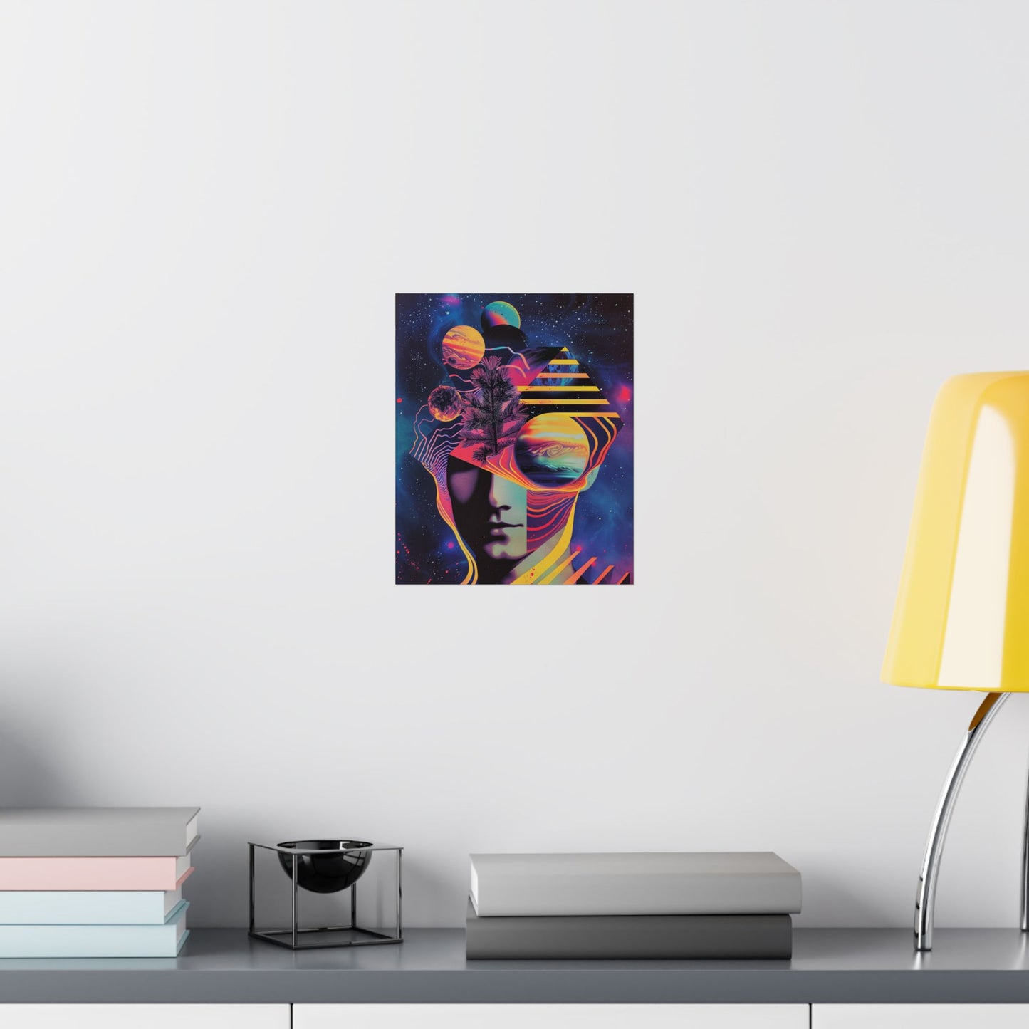 Cosmic Intentions III Poster Art Print | Retro Psychedelic Poster