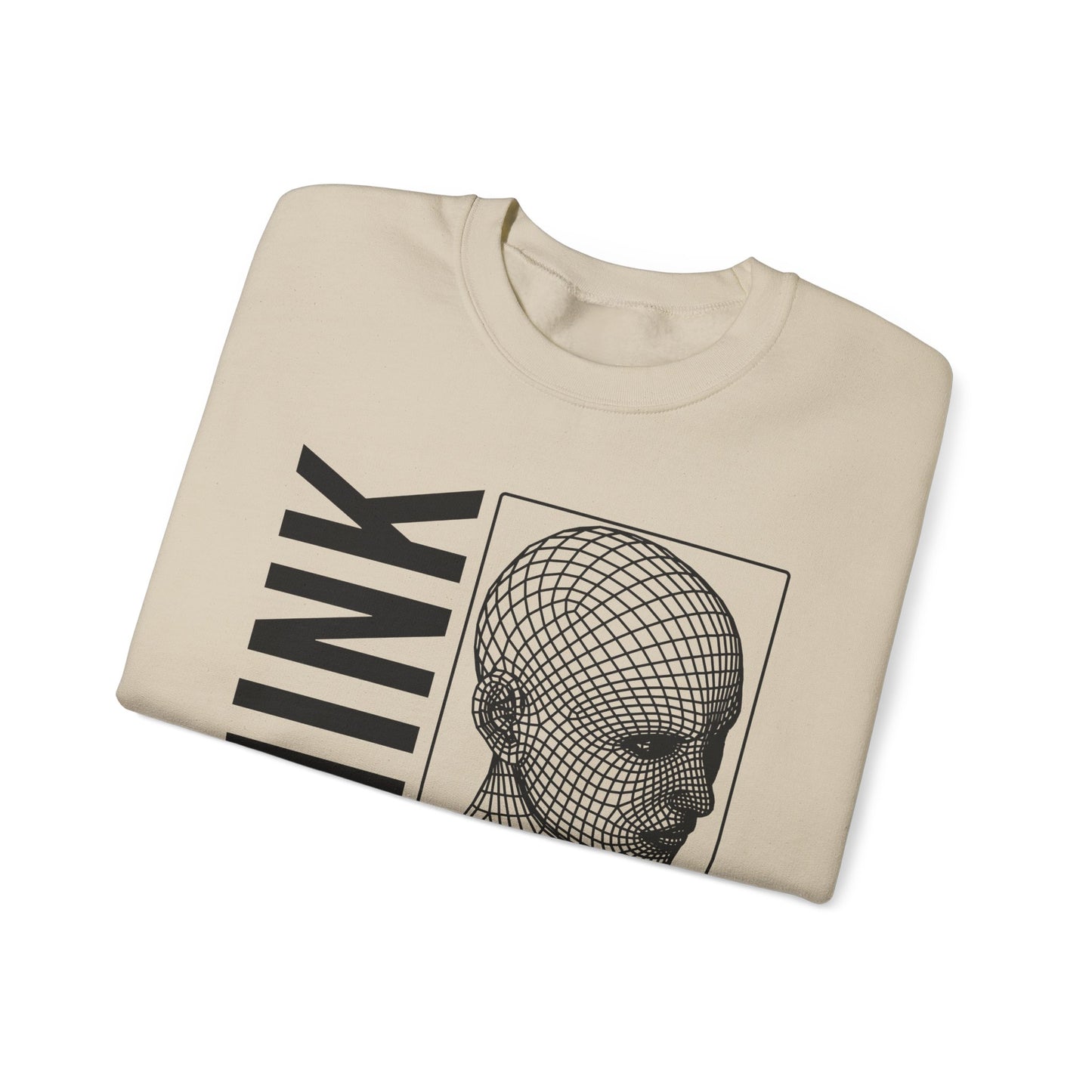 THINK It's Not Illegal Yet - Unisex Heavy Blend Sweatshirt Sweater Streetwear - Cyberpunk Vaporwave Aesthetic