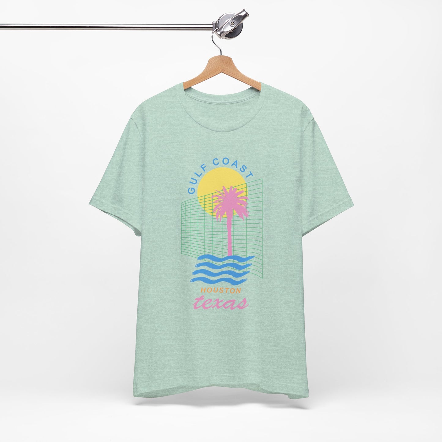 Gulf Coast Houston Shirt, HTX Retro 80's Vibes