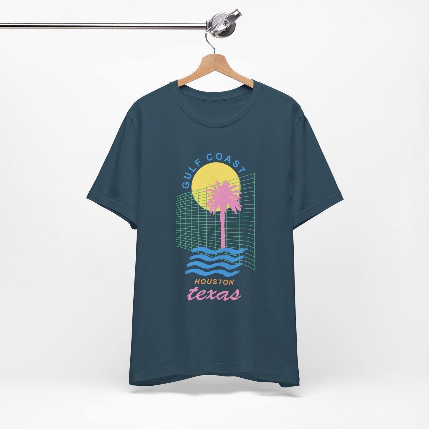 Gulf Coast Houston Shirt, HTX Retro 80's Vibes