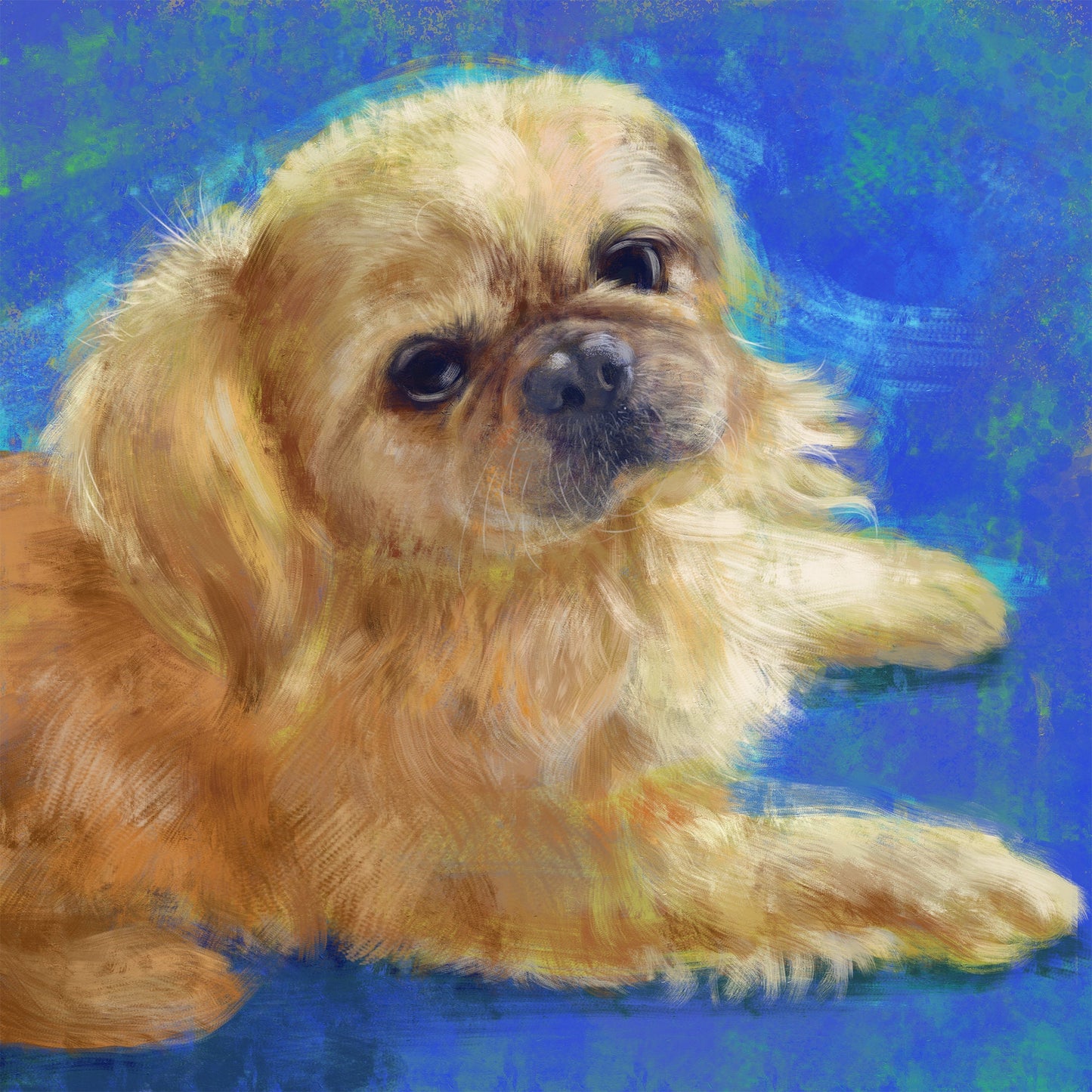Custom Animated Video Pet Portrait - Living Painting - Moving Unique Animal Art