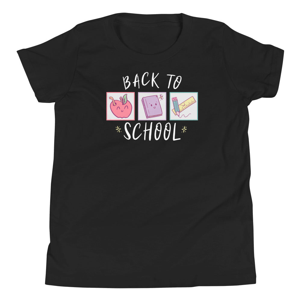 Back To School Kids Shirt | Cute Cartoon First Day Elementary Preschool Kindergarten Tee | Fun Toddler Shirt
