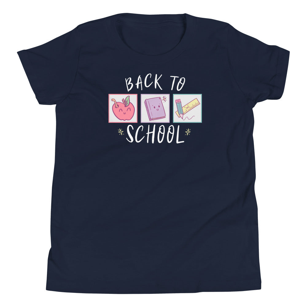 Back To School Kids Shirt | Cute Cartoon First Day Elementary Preschool Kindergarten Tee | Fun Toddler Shirt