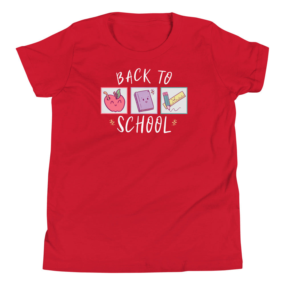 Back To School Kids Shirt | Cute Cartoon First Day Elementary Preschool Kindergarten Tee | Fun Toddler Shirt
