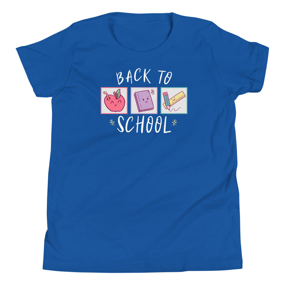 Back To School Kids Shirt | Cute Cartoon First Day Elementary Preschool Kindergarten Tee | Fun Toddler Shirt