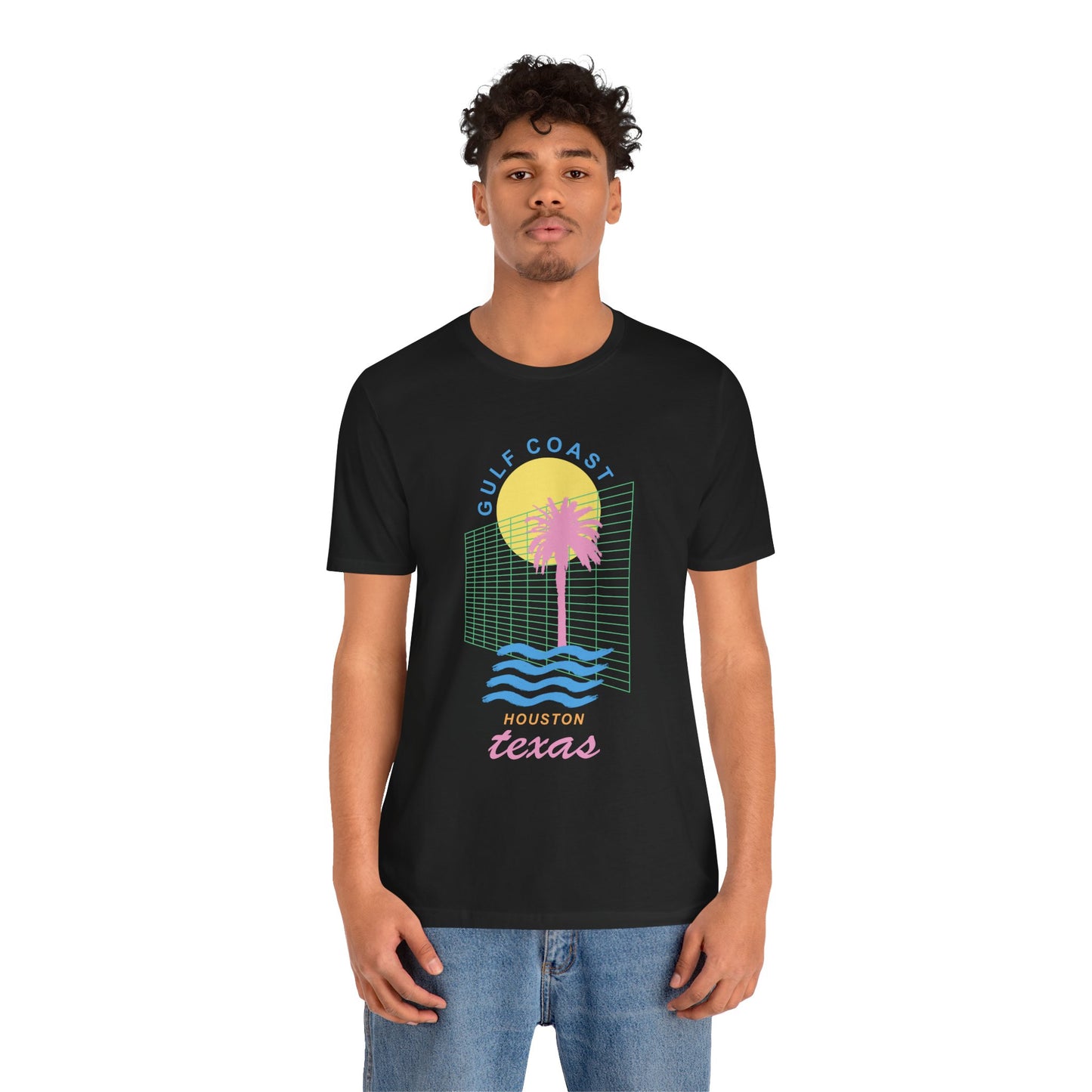 Gulf Coast Houston Shirt, HTX Retro 80's Vibes