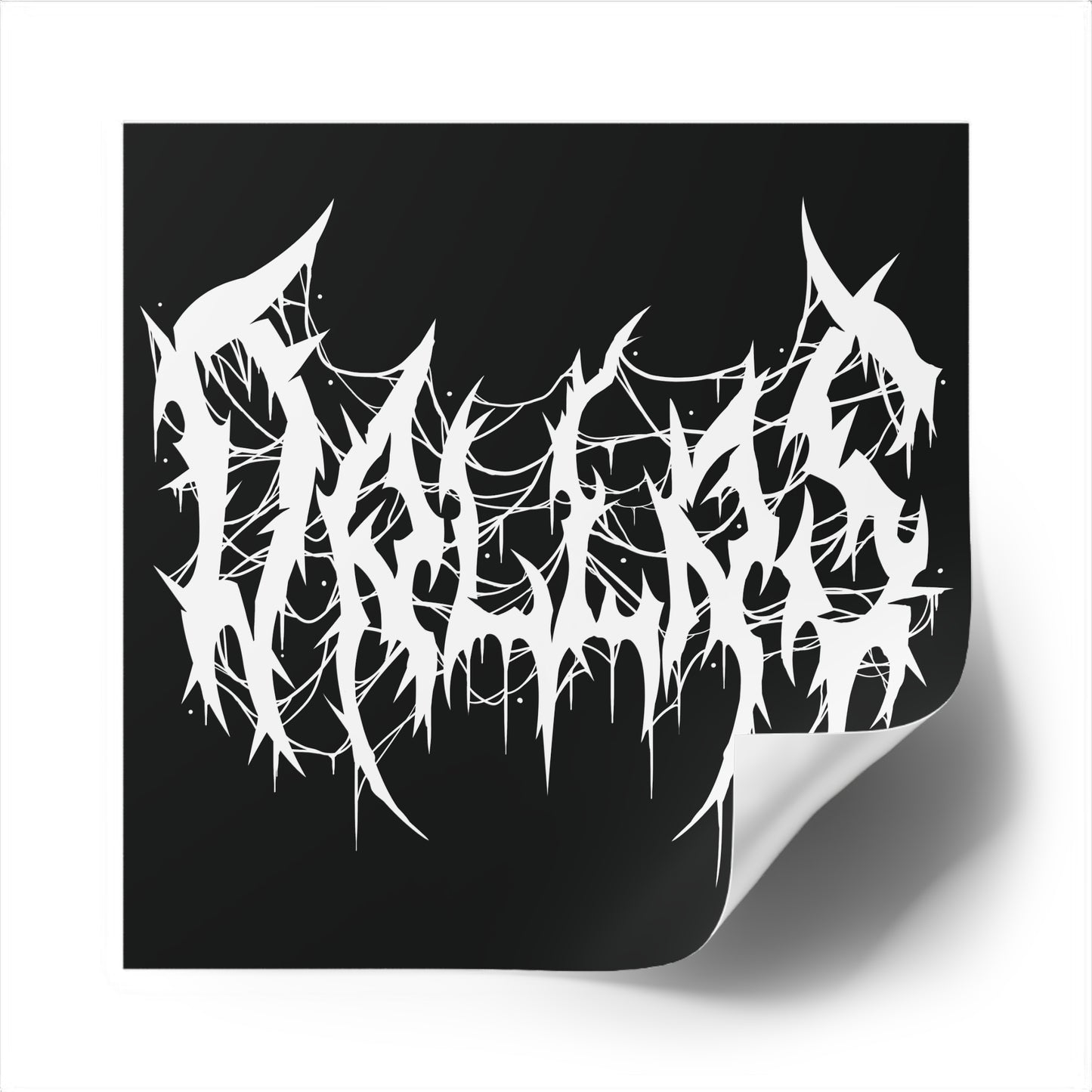 Dallas - Heavy Metal Logo Vinyl Sticker