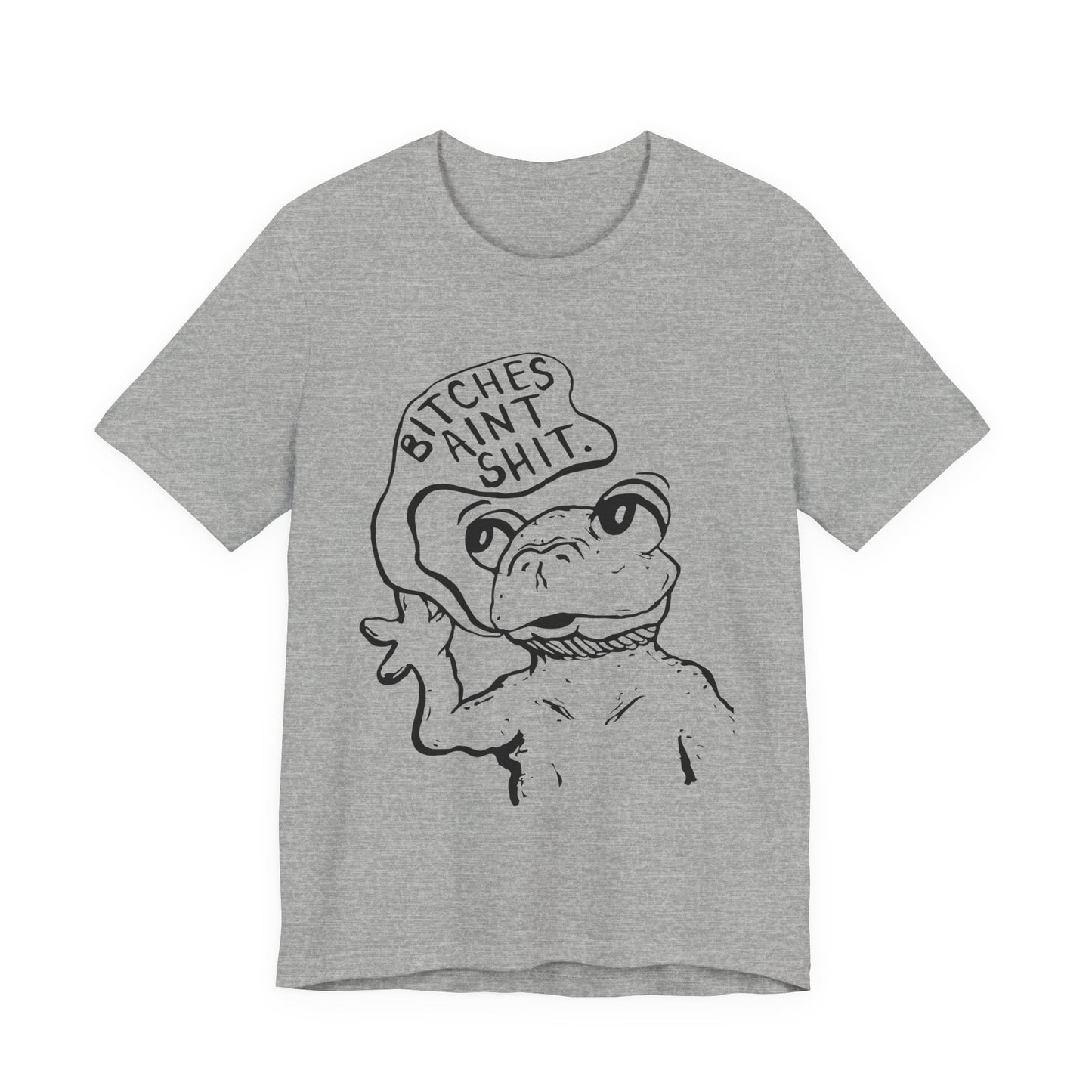 B*tches Ain't... Frog Shirt | Funny Cartoon Frog Meme Tee
