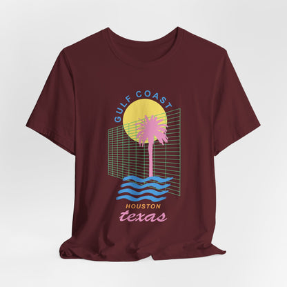 Gulf Coast Houston Shirt, HTX Retro 80's Vibes