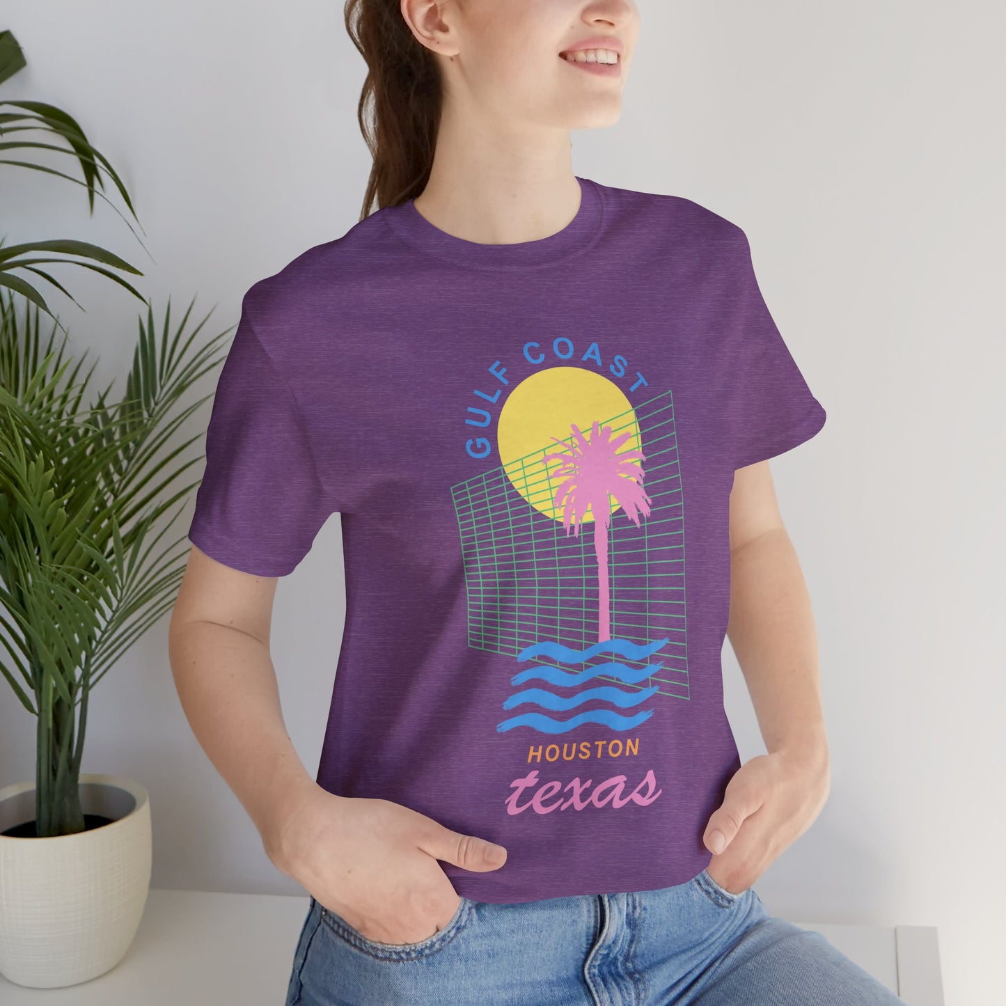 Gulf Coast Houston Shirt, HTX Retro 80's Vibes