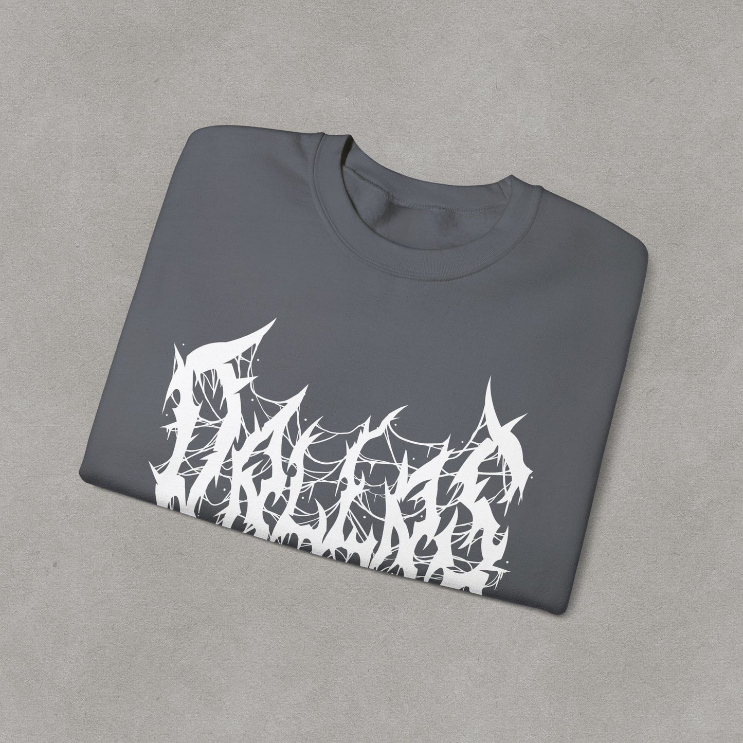 Dallas Heavy Metal Sweatshirt - Black and White Streetwear