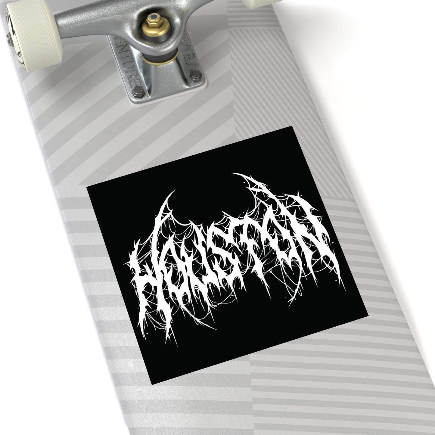 Houston - Heavy Metal Vinyl Sticker