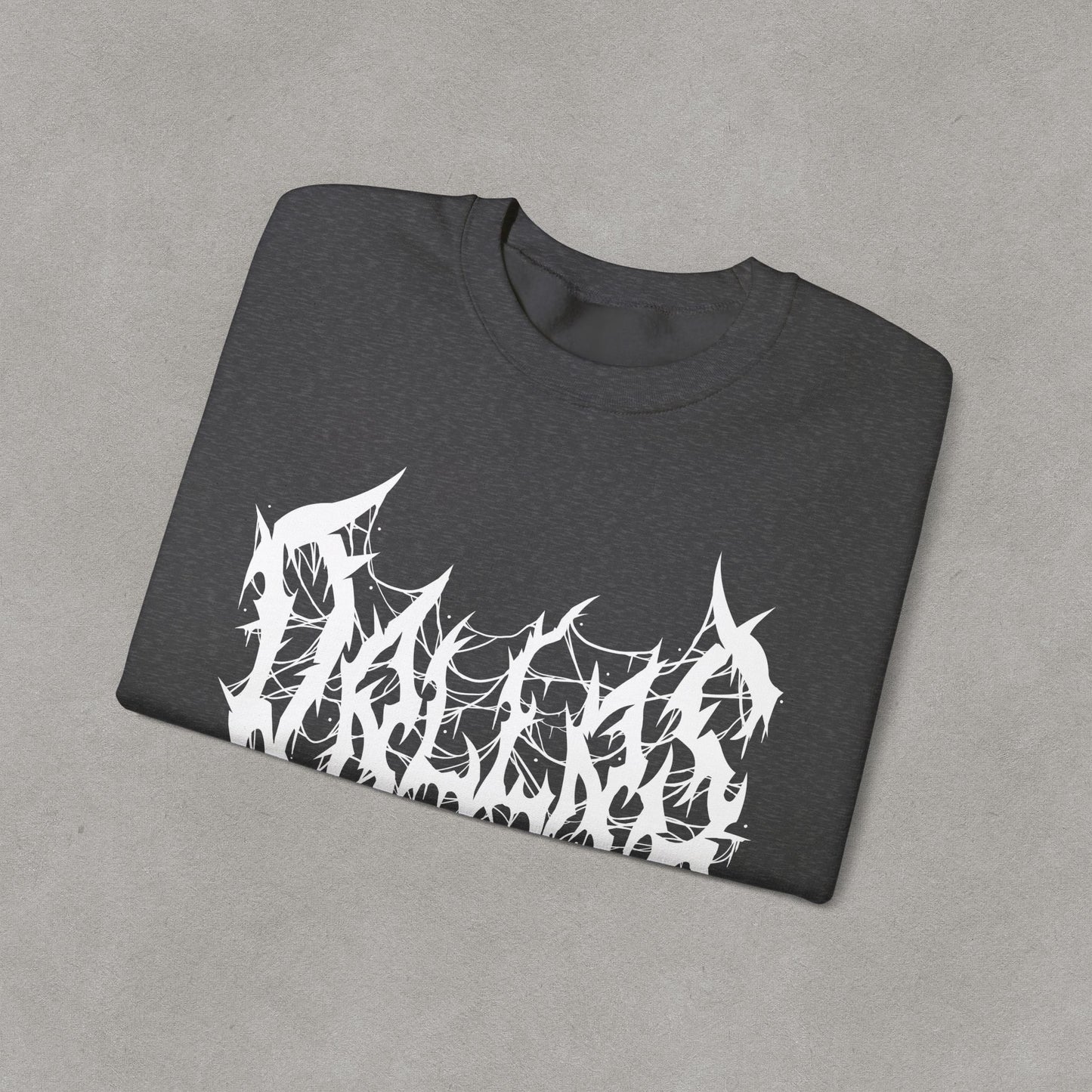 Dallas Heavy Metal Sweatshirt - Black and White Streetwear