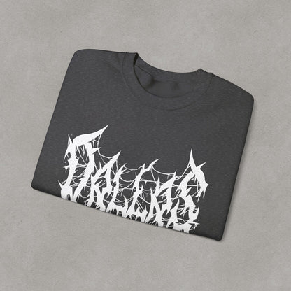 Dallas Heavy Metal Sweatshirt - Black and White Streetwear
