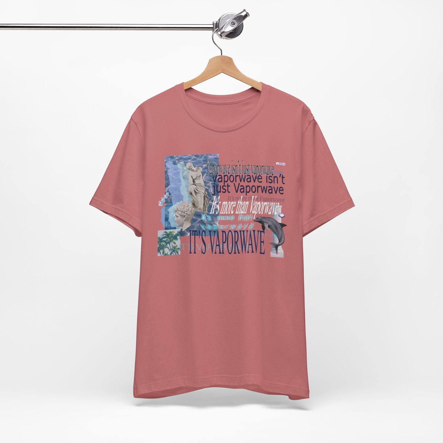 Vaporwave Isn't Just Vaporwave T-Shirt - Retro Meme Aesthetic
