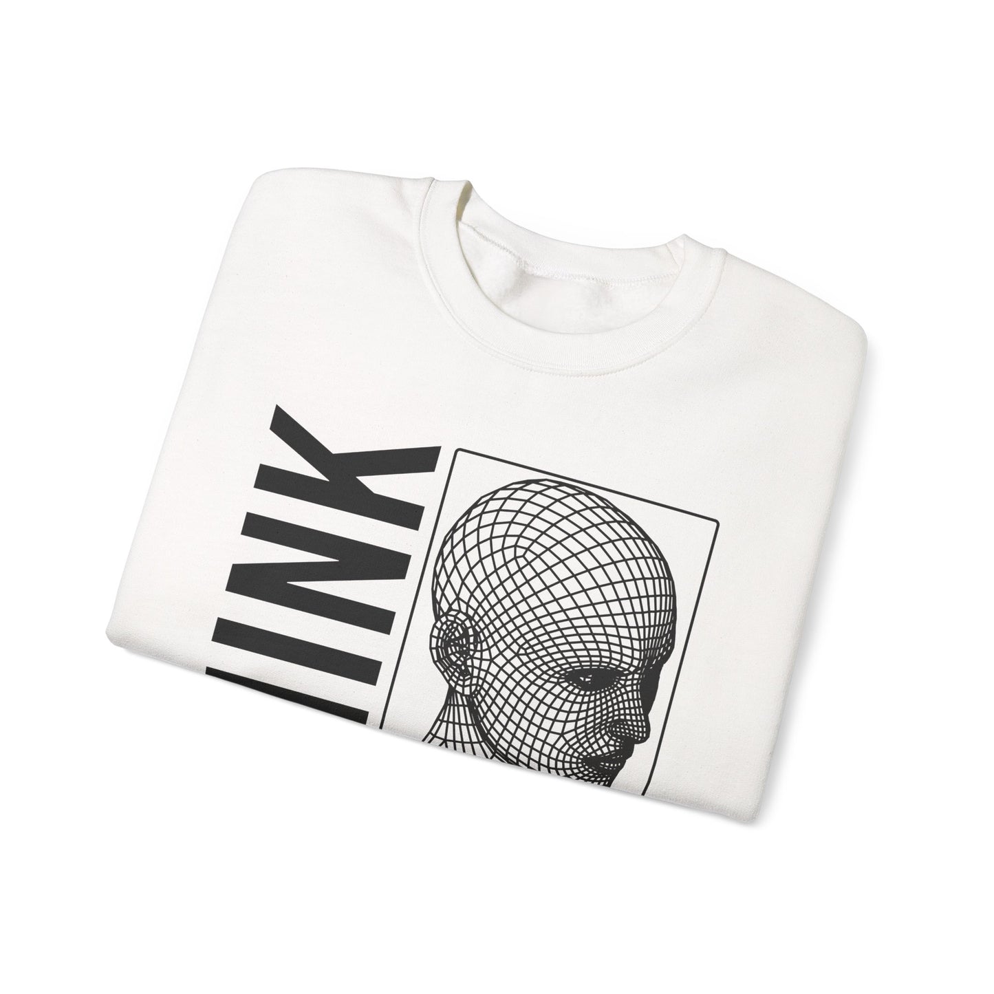 THINK It's Not Illegal Yet - Unisex Heavy Blend Sweatshirt Sweater Streetwear - Cyberpunk Vaporwave Aesthetic