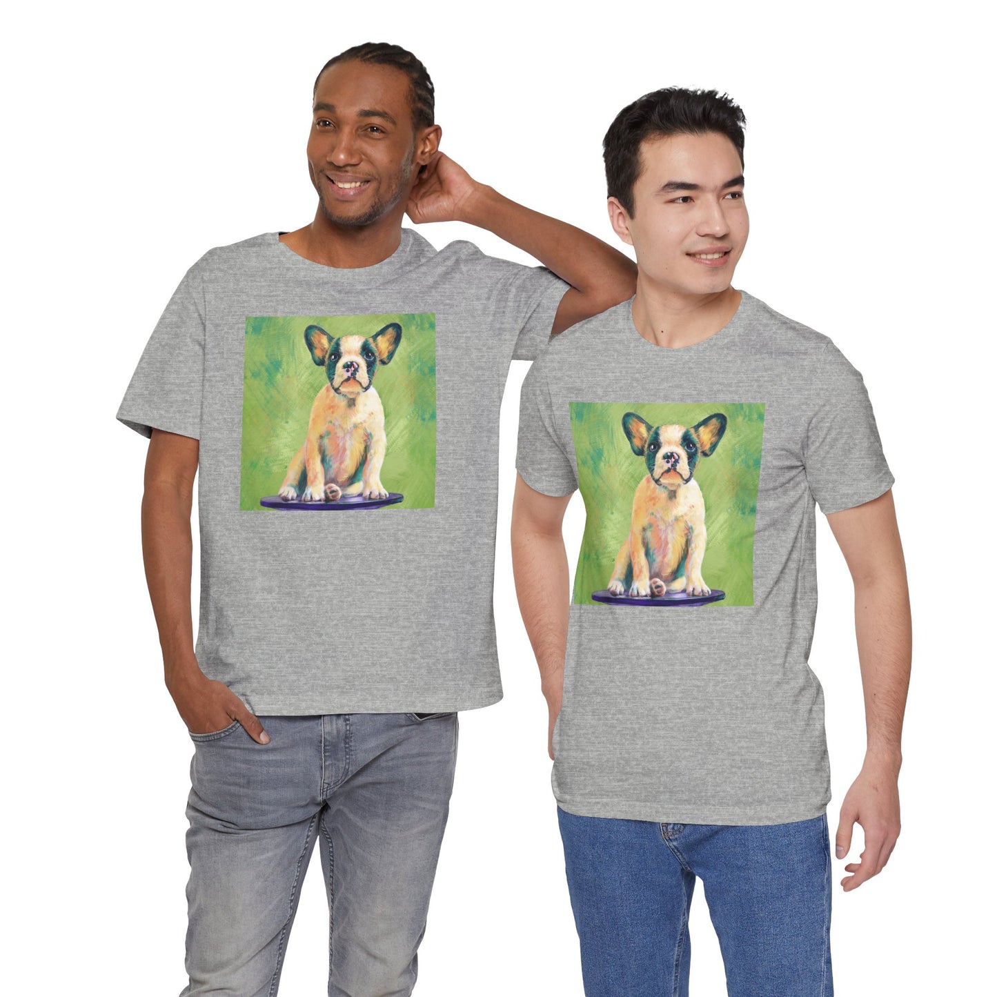 Colorful French Bulldog Shirt - Painterly Pop Art Dog Tee