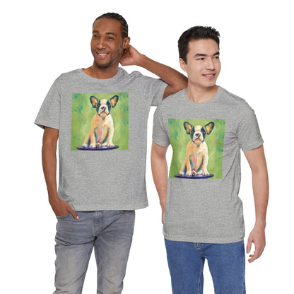 Colorful French Bulldog Shirt - Painterly Pop Art Dog Tee