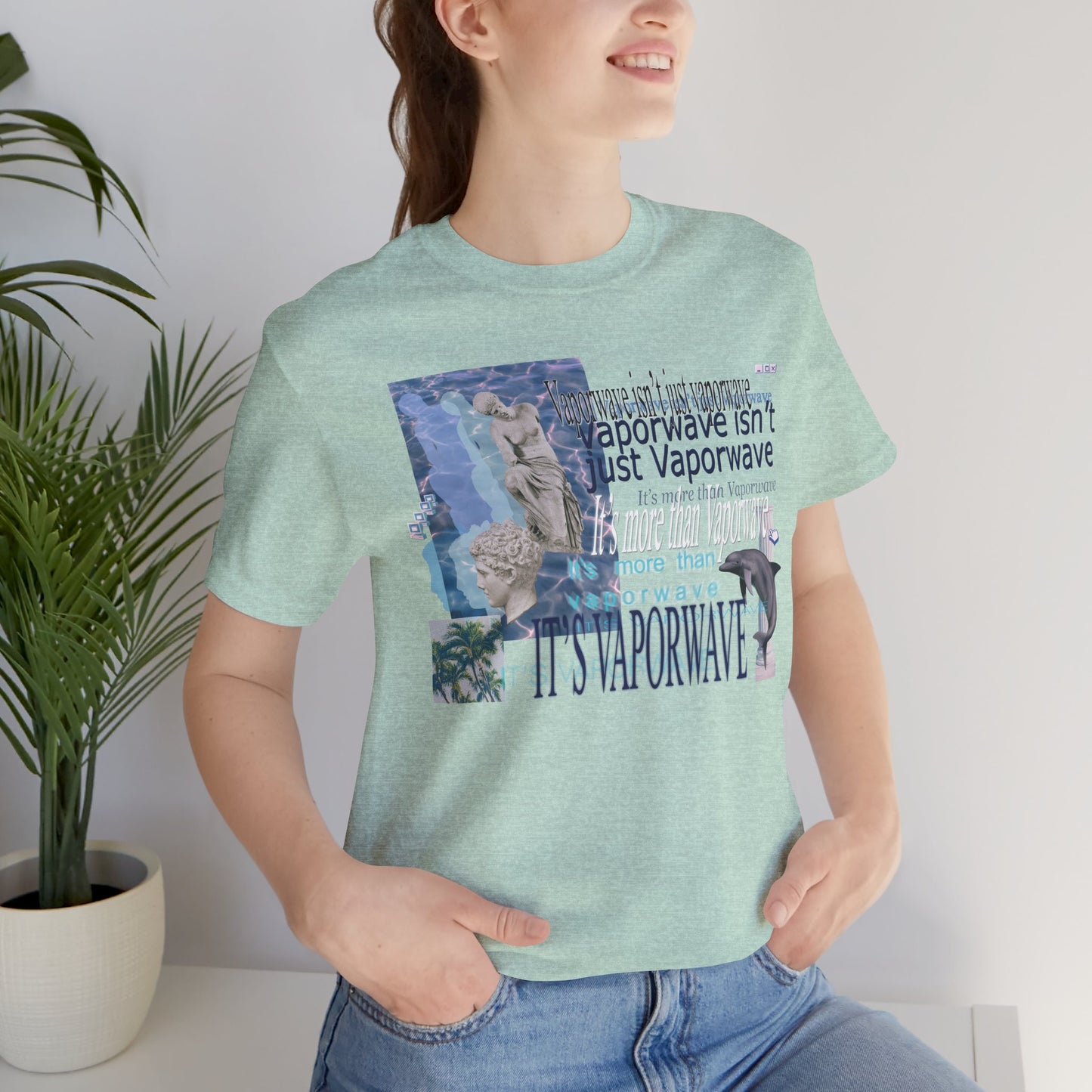 Vaporwave Isn't Just Vaporwave T-Shirt - Retro Meme Aesthetic