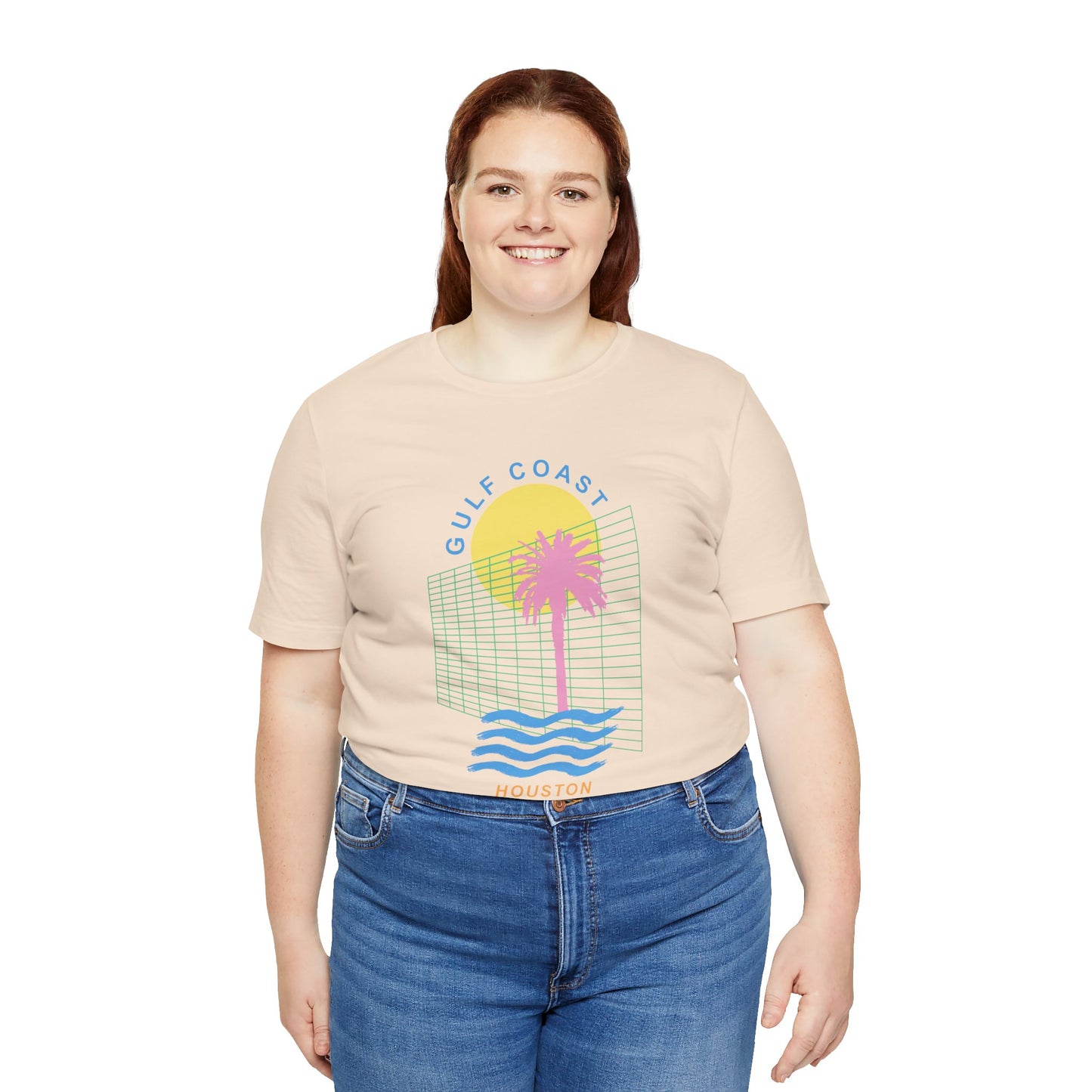 Gulf Coast Houston Shirt, HTX Retro 80's Vibes