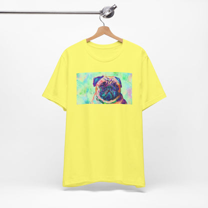 Colorful Pug Shirt - Painterly Pop Art Dog Tee