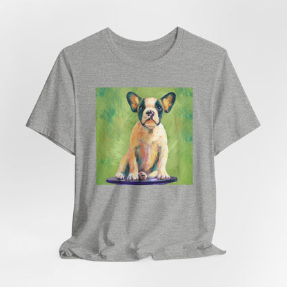 Colorful French Bulldog Shirt - Painterly Pop Art Dog Tee