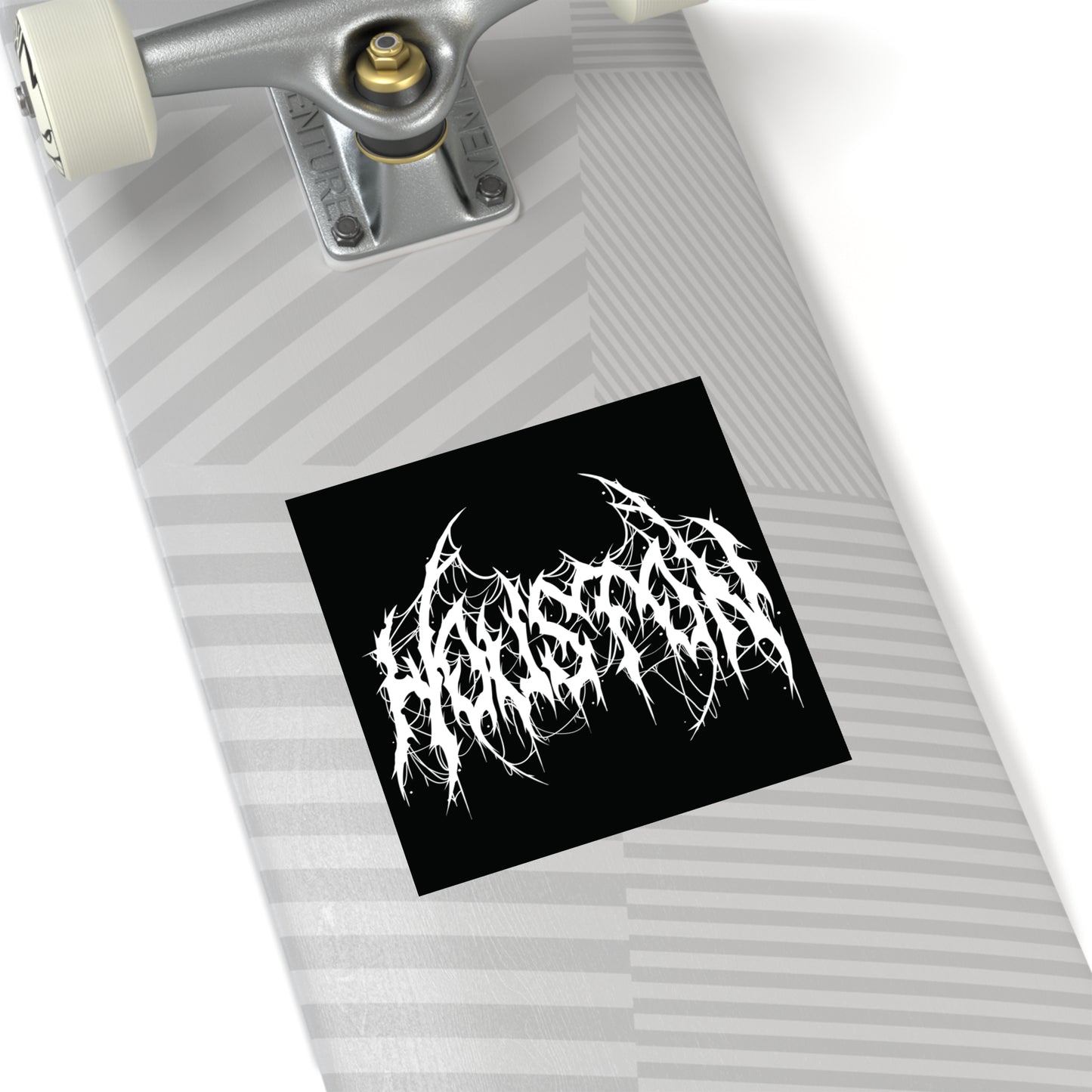 Houston - Heavy Metal Vinyl Sticker