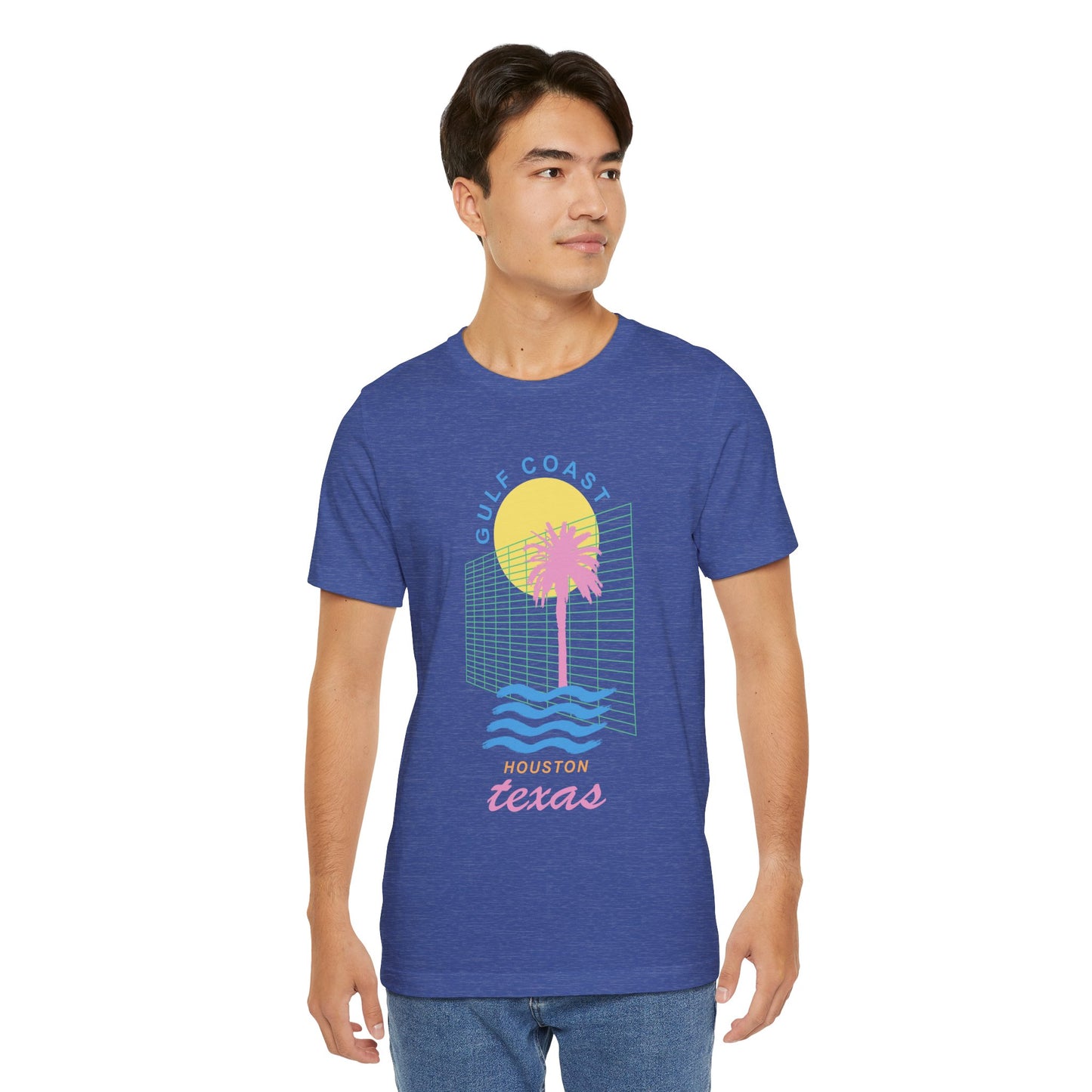 Gulf Coast Houston Shirt, HTX Retro 80's Vibes