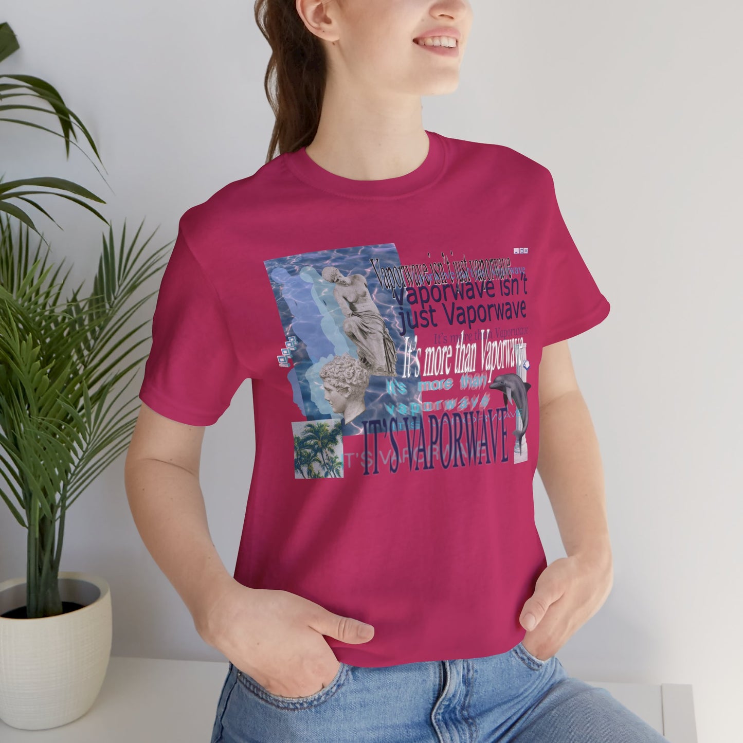 Vaporwave Isn't Just Vaporwave T-Shirt - Retro Meme Aesthetic