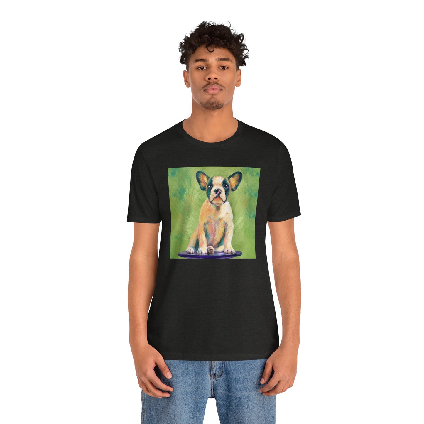 Colorful French Bulldog Shirt - Painterly Pop Art Dog Tee