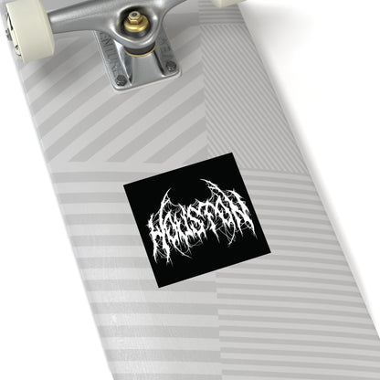 Houston - Heavy Metal Vinyl Sticker