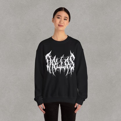 Dallas Heavy Metal Sweatshirt - Black and White Streetwear