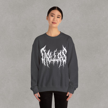 Dallas Heavy Metal Sweatshirt - Black and White Streetwear