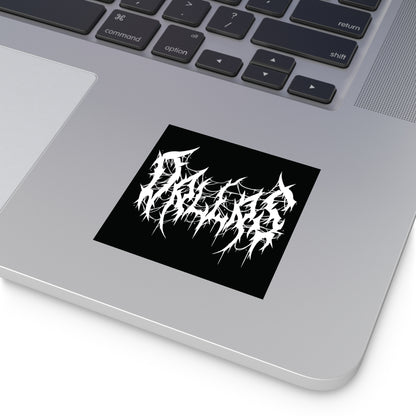 Dallas - Heavy Metal Logo Vinyl Sticker