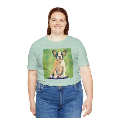 Colorful French Bulldog Shirt - Painterly Pop Art Dog Tee