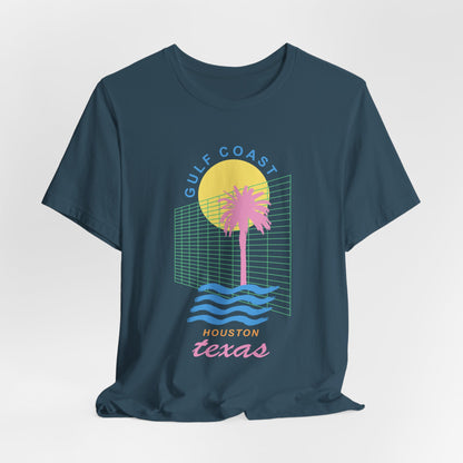 Gulf Coast Houston Shirt, HTX Retro 80's Vibes