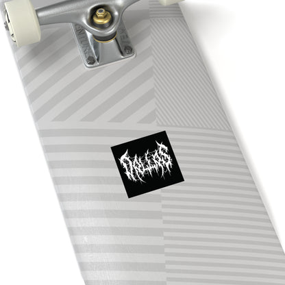 Dallas - Heavy Metal Logo Vinyl Sticker