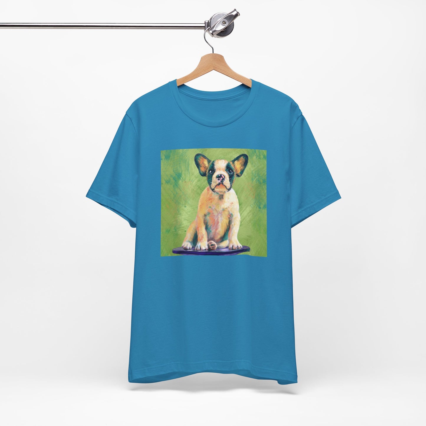 Colorful French Bulldog Shirt - Painterly Pop Art Dog Tee