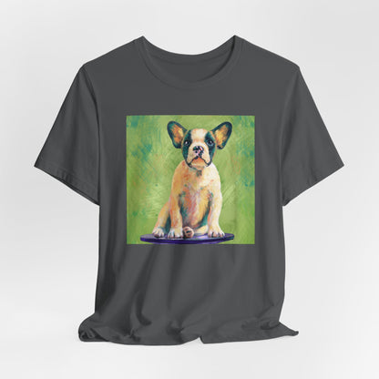 Colorful French Bulldog Shirt - Painterly Pop Art Dog Tee