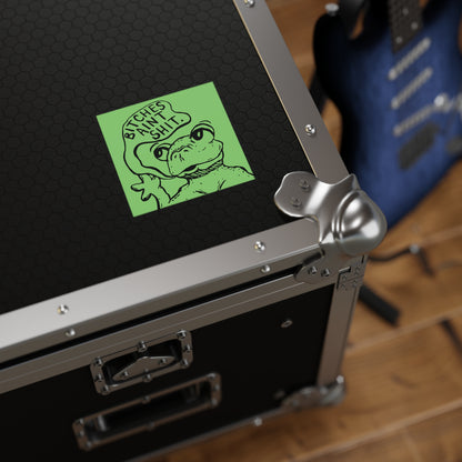B*tches Ain't... Frog Sticker | Funny Frog Meme Vinyl Sticker